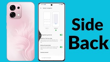 how to enable side back button in oppo a6 pro 5g | oppo a6 pro 5g back button settings