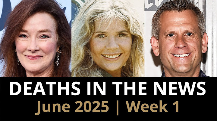 Who Died This Week | June 2025 #1 Celebrity Deaths & More