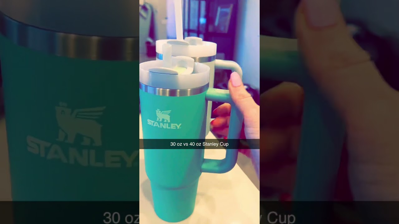 dark green stanley cup 30oz vs 40oz｜TikTok Search