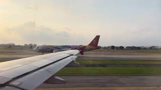 Thai AirAsia A320-216 full takeoff from Bangkok-Don Mueang Airport (DMK) to Khon Kaen Airport (KKC)