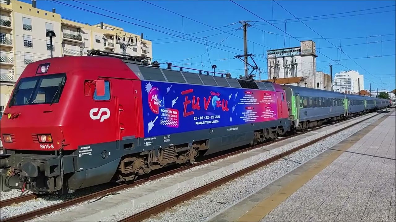 Comboios em Faro: Junho e  início de Julho 2024