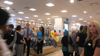 Belk Home Store, opening day, Greensboro, NC