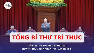 Tổng Bí thư Tô Lâm gặp mặt đại biểu trí thức, nhà khoa học, văn nghệ sĩ