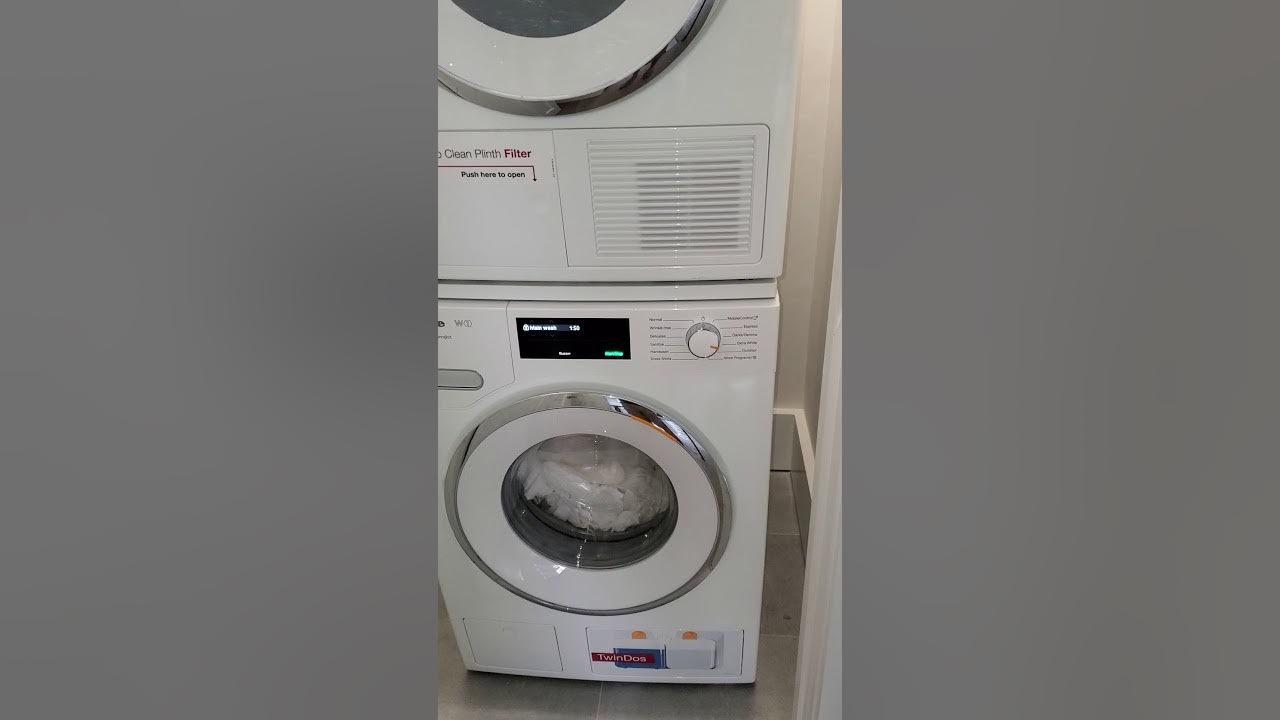 Operating Instructions For Miele W1 Washing Machine - Youtube
