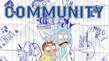 Rick and Morty Reference in Community