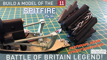 Build a model Spitfire Mk1A - Issue 11. A 1/18 Scale model aircraft build by Hachette Partworks Ltd