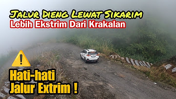 Dieng Route via Curug SIkarim, Via Swiss Van Java and Extreme Dieng Climb #YitnoVlogs