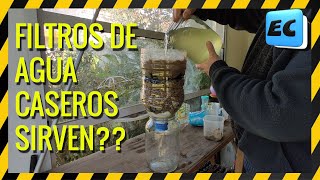 Funcionan los purificadores de agua caseros?