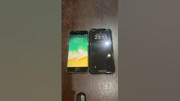 iPhone 6s on iOS 12 vs iPhone 11 Pro on iOS 17 boot up test #shorts #iphone6s  #iphone11pro #ios