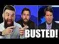 Tucker Carlson EXPOSES Fake Protester, Then REALIZES What He is Really Doing