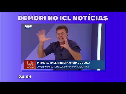 Demori no ICL: "Diplomacia é falar principalmente com quem a gente não gosta"