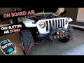 Jeep JL Wrangler and JT Gladiator ARB Twin Air Compressor - Air Down With A Button- DIY On Board Air