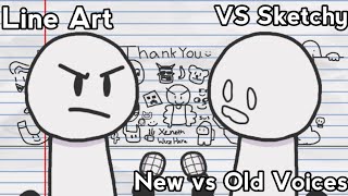 [SFS FNF] Line Art | VS Sketchy (New vs Old Voices)