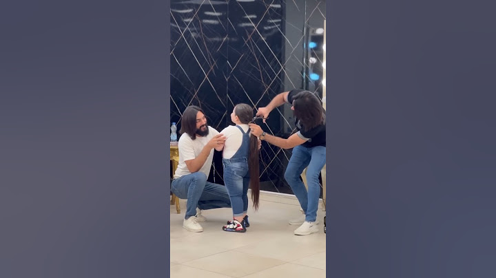 قص شعر للطفل الحلو الكوافير بسام مع الكوافير حسام
