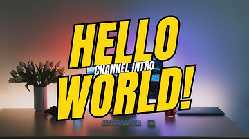 Hello from a Software Developer: My Channel Intro