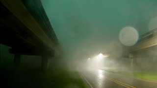 Inside potent wind bag and possible tornado northeast of Henderson, Louisiana! (May 13th, 2024)