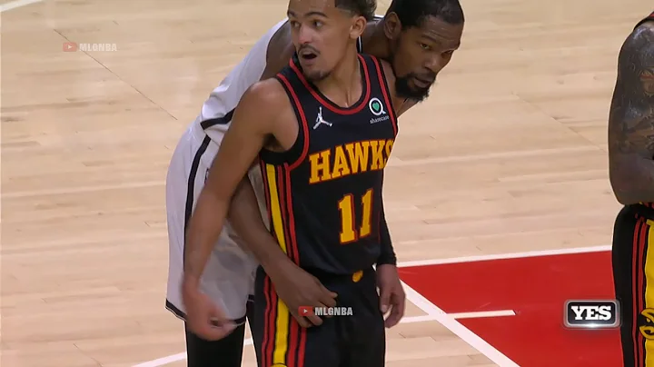 Kevin Durant was enjoying guarding Trae Young a li...
