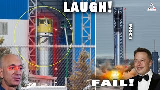 Blue Origin somehow tried to shock SpaceX in Florida with the New Glenn leak...Elon Laughs!