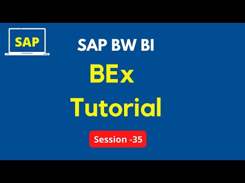 SAP BEx Tutorial | Learn SAP BEx Analyzer | SAP Business Explorer Reporting Tool in SAP BW