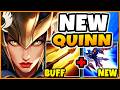 NEW QUINN JUNGLE CAN LITERALLY 1V5... (enemy team hated me)