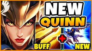 NEW QUINN JUNGLE CAN LITERALLY 1V5... (enemy team hated me) screenshot 3