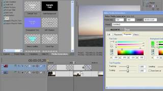 Видео монтаж в Sony Vegas.Текст на прозрачном фоне Видео монтаж в Sony Vegas.Текст на прозрачном фоне