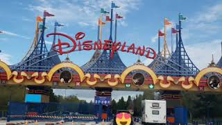 يوم في مدينة الألعاب ديزني لاند في قت كرونه  Disneyland Paris en période de COVID-19