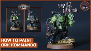 HOW TO PAINT ORK KOMMANDO - Quick Easy Contrast Techniques - Kill Team Octarius Warhammer 40k Orks screenshot 5