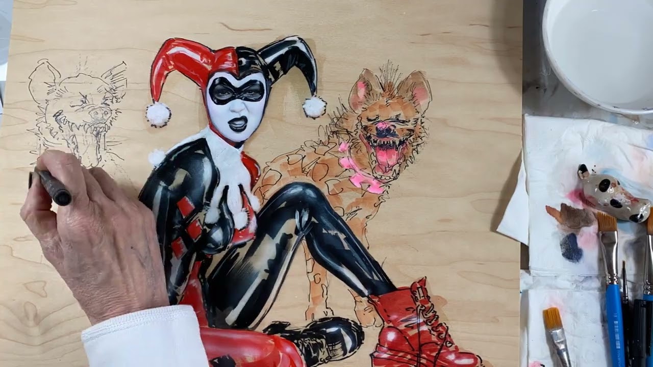 Masuimi Max as Harley Quinn "Bud & Lou" by Olivia De Beradinis  - Time Lapse