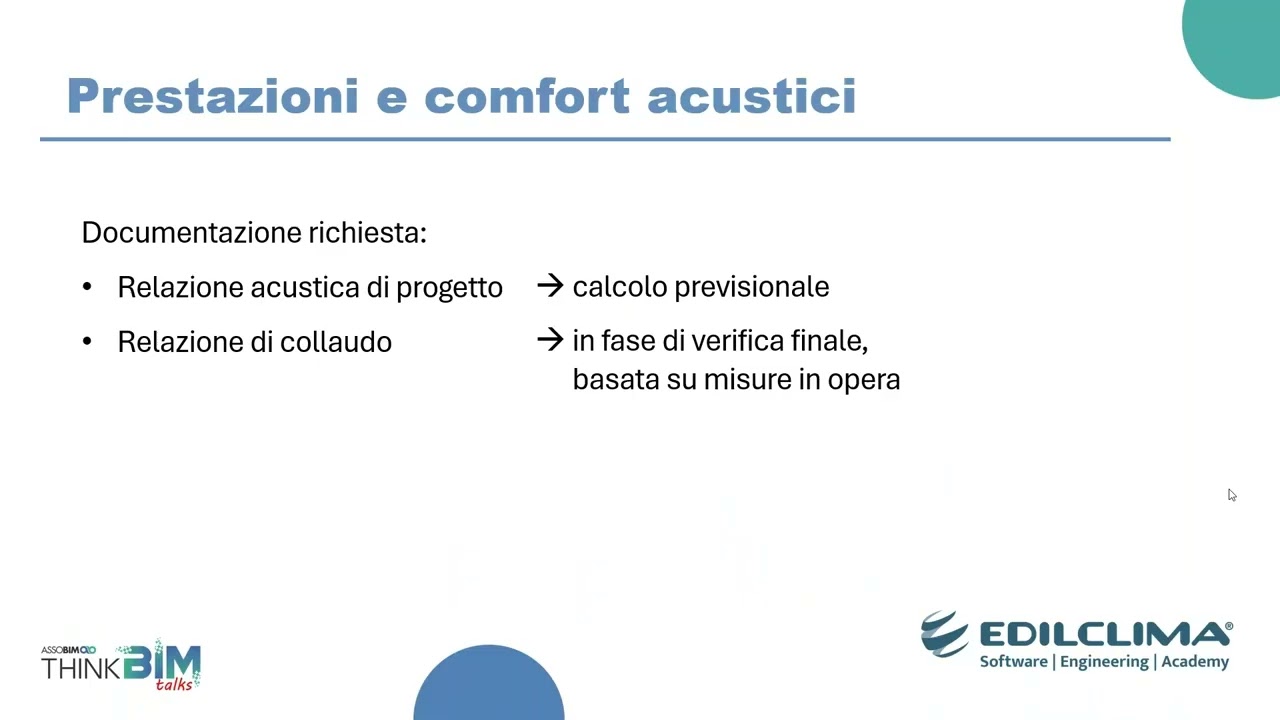 OpenBIM e acustica: importare un file IFC per calcolare i CAM