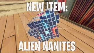 NEW ITEM: ALIEN NANITES! How to create an Alien Biome? Craft IO & Alien Weapons [Fortnite Season 7]