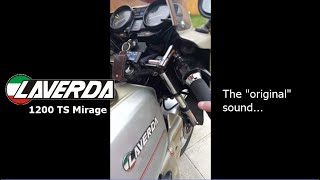 MOTO LAVERDA TS 1200 Mirage | The original sound