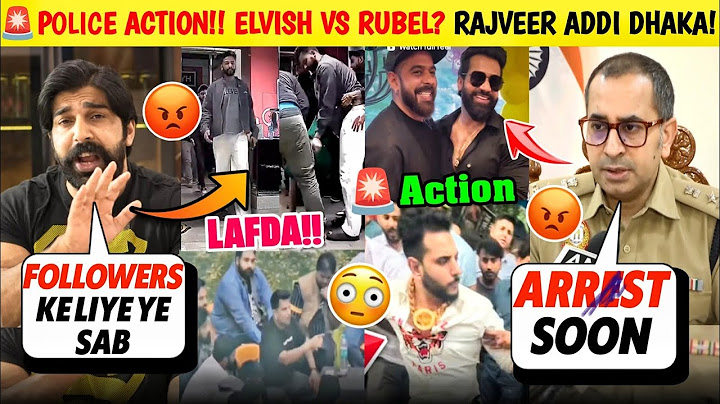 OMG!🤯 Rubel Dhankar Poke Elvish Yadav? Police Action On Rajveer Sisodiya & Aadi Nager pardeep Dhaka 