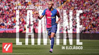 Lamine Yamal Vs Real Madrid Every Touch In Elclásico