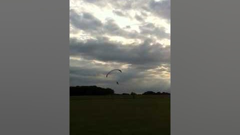 My First ever paramotor takeoff