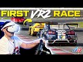 My first online race in vr2 on gran turismo 7  it was epic