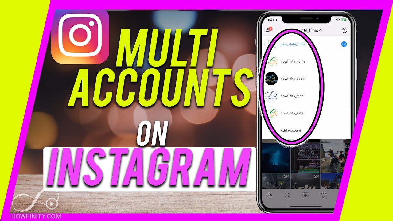 how to add and use multiple instagram accounts up to 5 - why does instagram only show two names of your followers