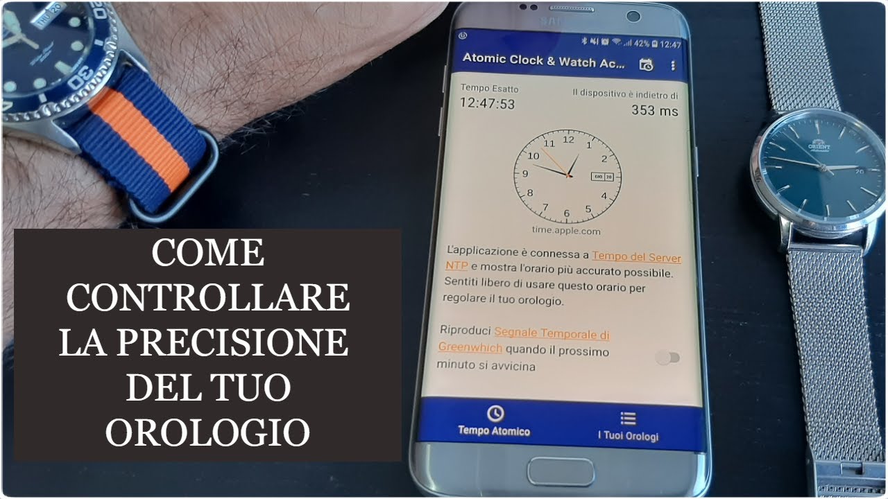 Come Controllare la PRECISIONE del tuo Orologio ⌚ GRATIS - YouTube