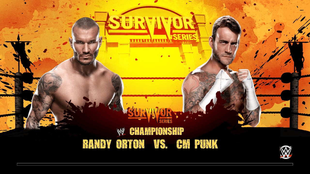 Randy Orton vs Cm Punk WWE Championship Match SS 2013 | Fantasy Booking