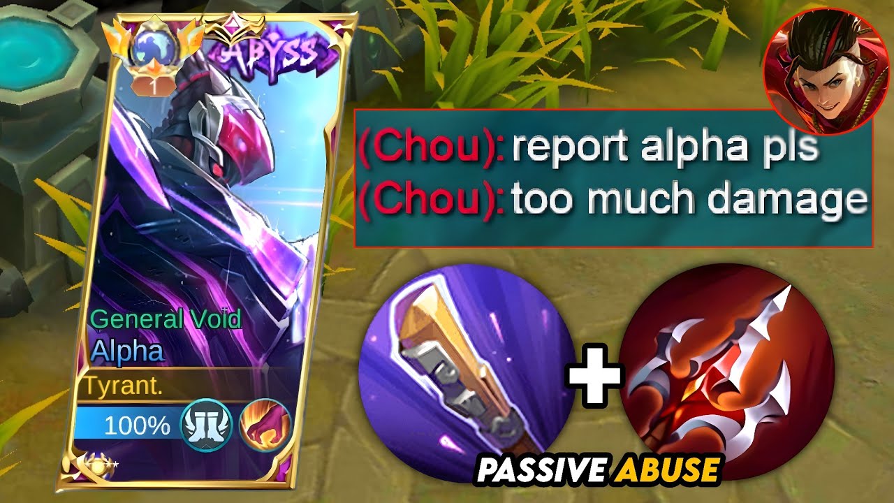 THIS FIRST 2 ITEMS CAN ACTIVATE ALPHA PASSIVE FASTER! | ALPHA TRUE ...