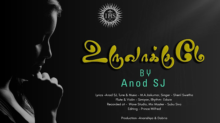 "URUVAKKUMAE" - Anod SJ