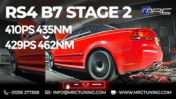 AUDI RS4 - MRC STAGE 2 Software - [ MAP TWEAK & DYNO TIME ] - 429PS 462NM