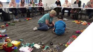 In Class Demonstration of CCPT- Play Therapy