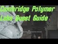 Fallout 4 guide de qute de cambridge polymer labs