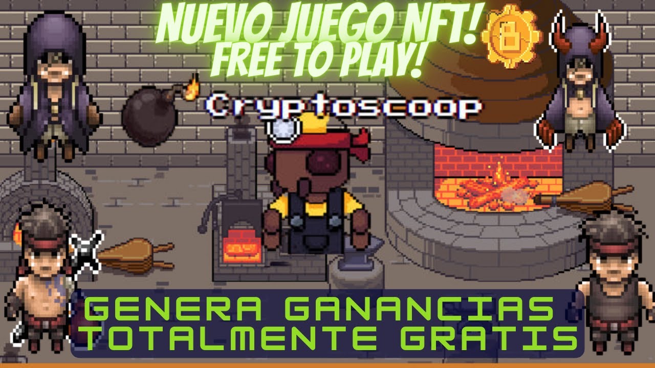 💥CRYPTOSCOOP💥NUEVO JUEGO FREE TO PLAY💥GENERA INGRESOS SIN INVERSION💥