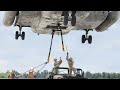 Scary Reason US Marines Need to Touch Hovering Helicopter Before Sling Loading