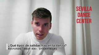 ¿Qué tipos de salidas hay en la danza RIKI