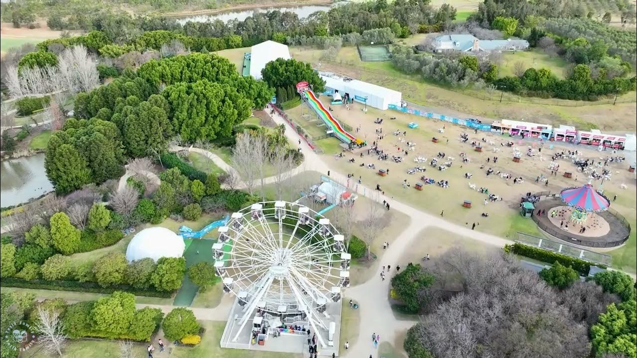 Hunter Valley Gardens Snow Time 4K YouTube