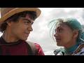 Luffy And Princess Vivi Ride On A Dinosaur Date One Piece Live Action Netflix 