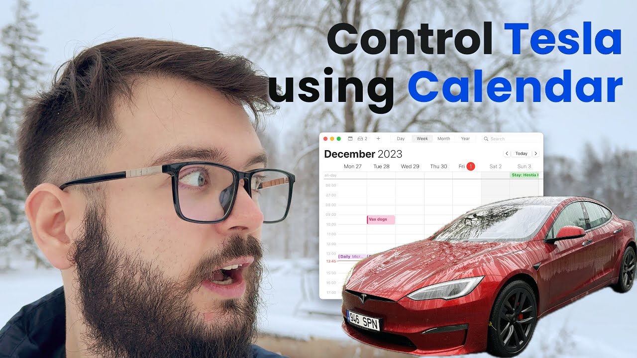 Controlling your Tesla using Calendar events! 